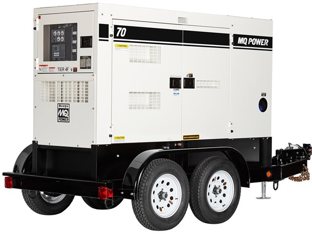Diesel generator rental ready for delivery